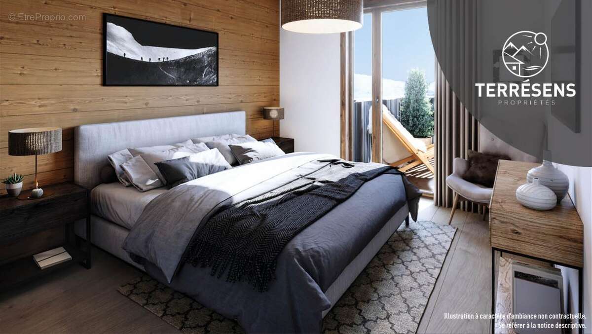 Appartement t5 duplex - résidence le coeur des cimes à la plagne montalbert - photo 7