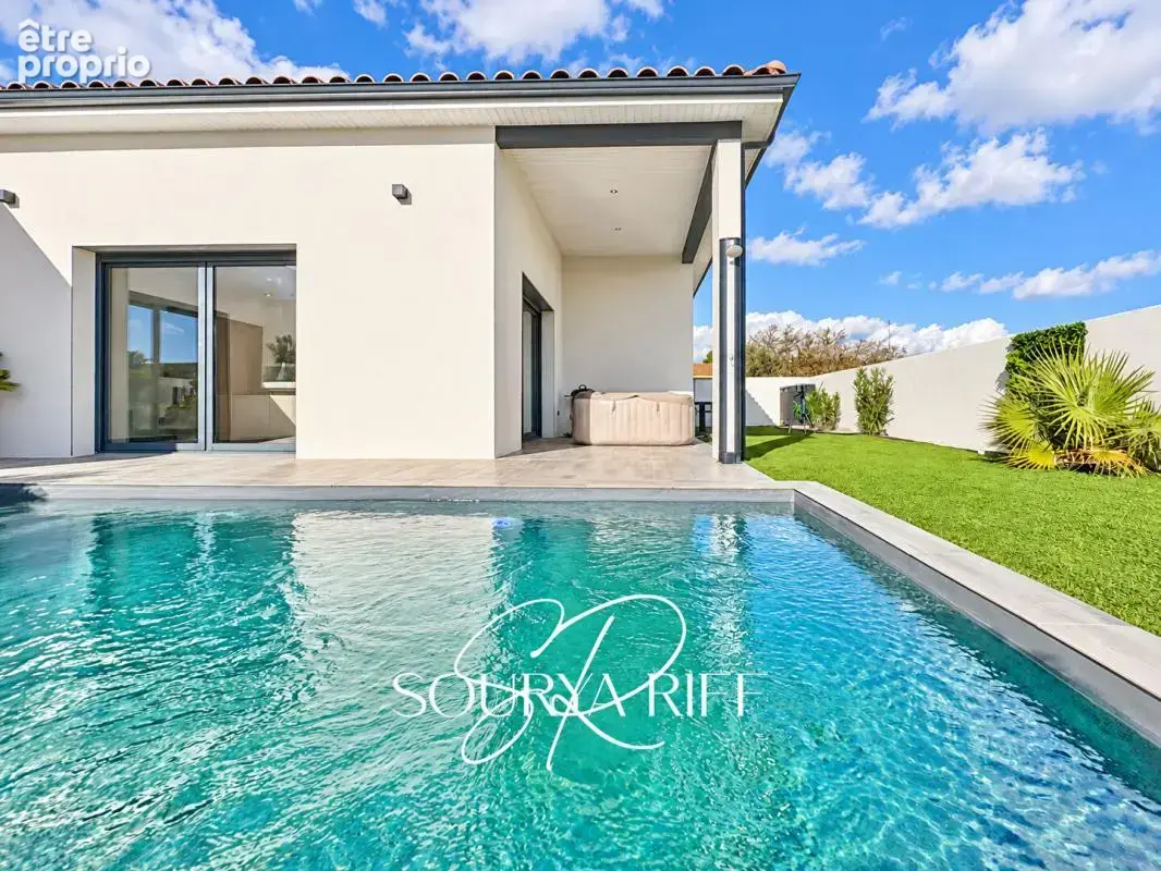 Villa 2024 , plain-pied , 3 chambres , piscine, aucun travaux - photo 6