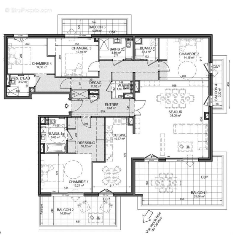 Photo 5 - Appartement à LE CANNET