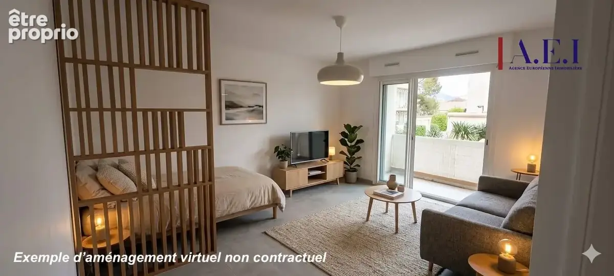 La Seyne sur mer - Appartement T1 avec terrasse, parking & cave - photo 4