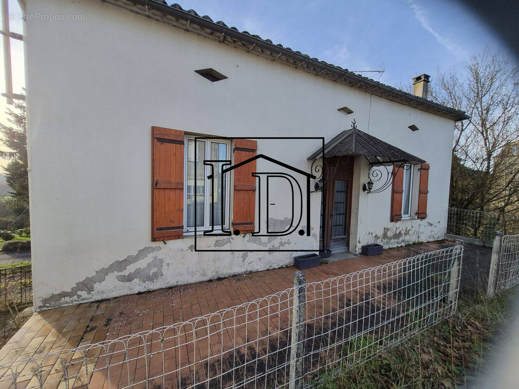 Façade avant - Maison à CASTILLONNES