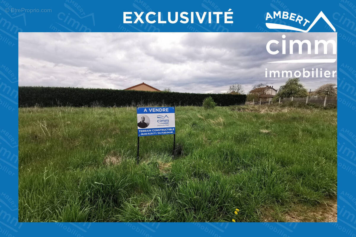 Terrain à MARSAC-EN-LIVRADOIS