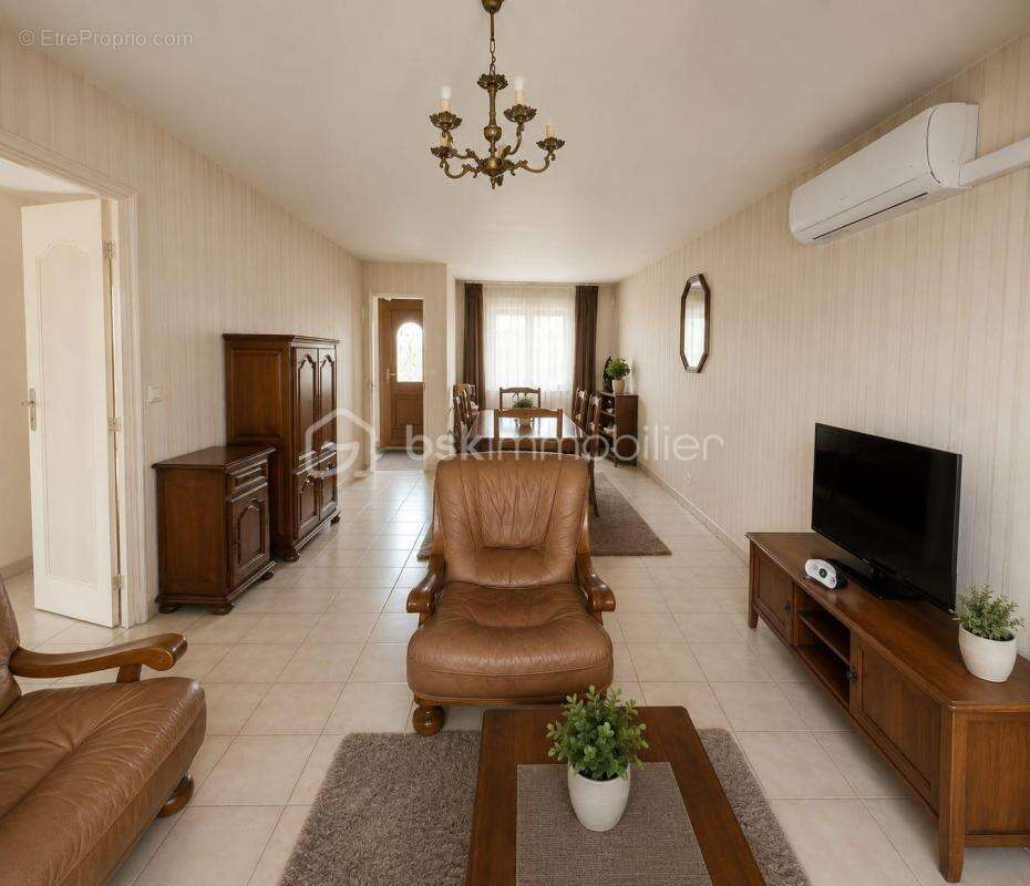 Maison 3 chambres avec pompe à chaleur, climatisation et jardin - photo 3