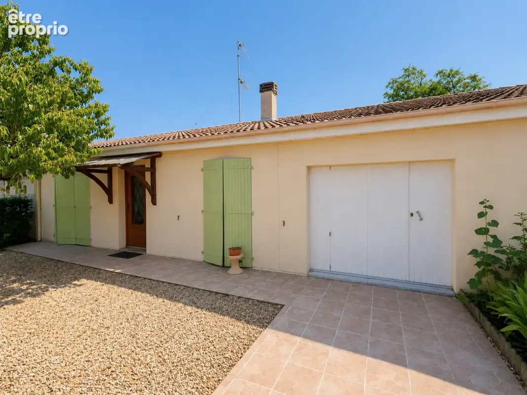 Maison de plain-pied avec 3 chambres et jardin   Bergerac - photo 2