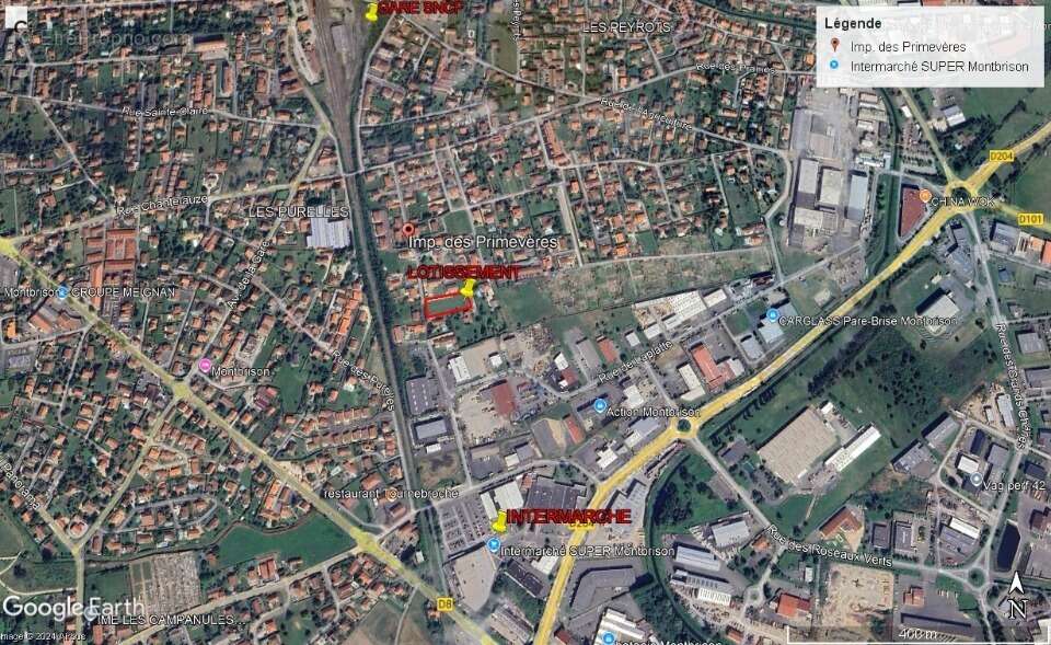 Terrain à MONTBRISON