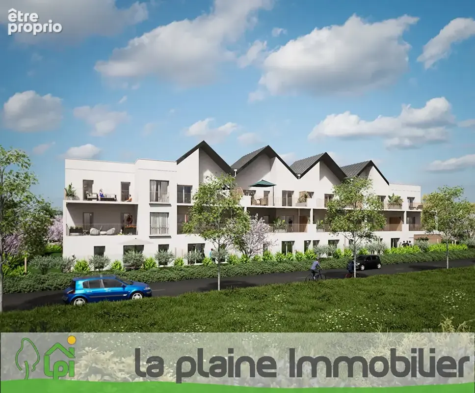 T3  de 58m² avec jardin privatif de 68m² , faibles charges,  chauffage individuel, cave et stationnement - photo 3