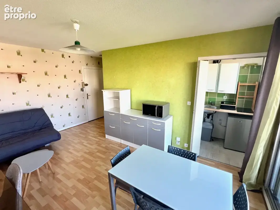 Appartement T1 24,30 m2 avec balcon et parking - photo 2