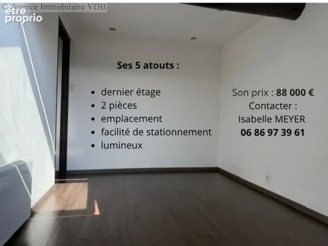 Appartement F2 à vendre à Nancy - photo 2