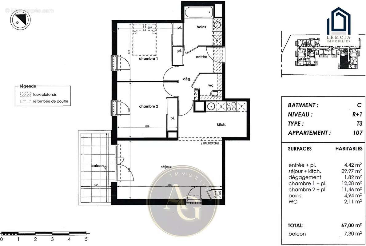 Appartement à TOULOUSE