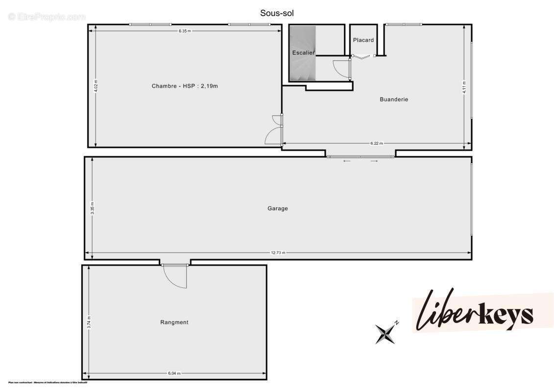 EYBENS – Maison familiale de 120 m² sur 1 070 m² de terrain, sous-sol complet et combles aménageables - photo 15