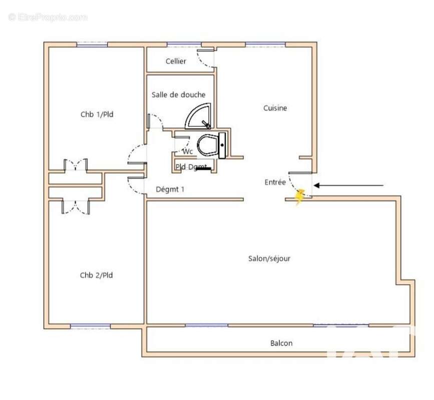 Photo 4 - Appartement à VILLEURBANNE