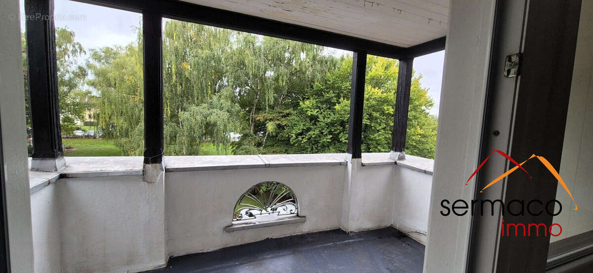 terrasse - Appartement à SARREGUEMINES