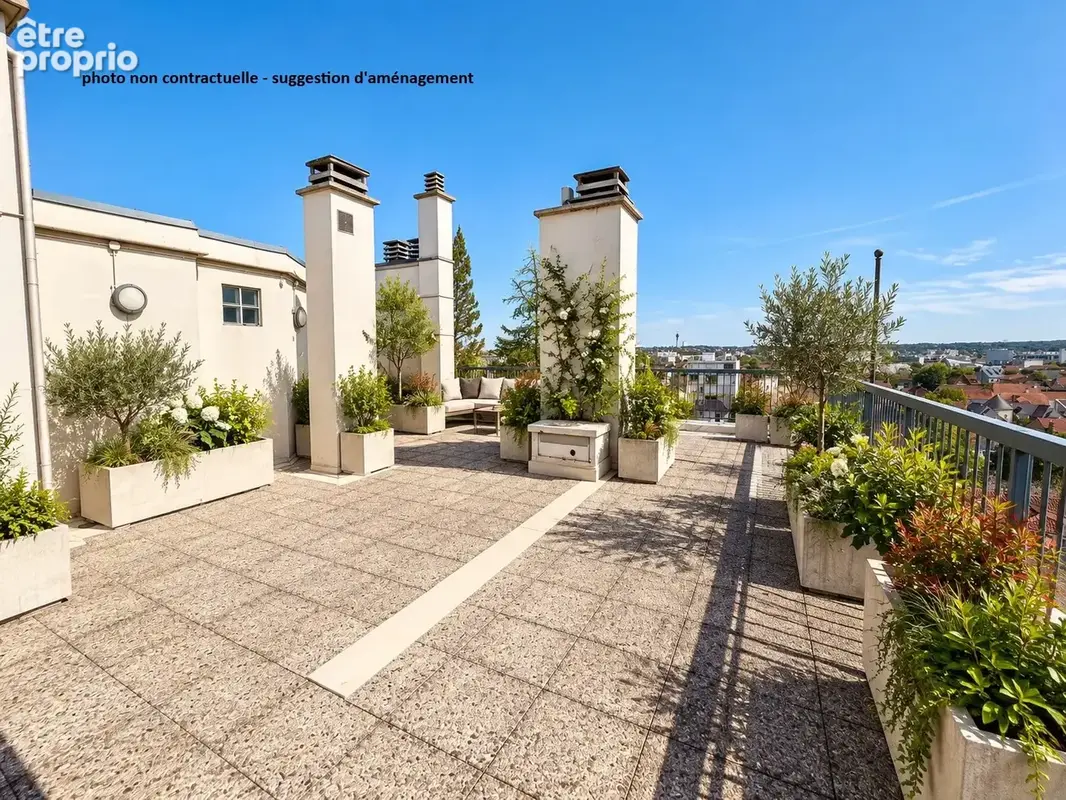 Dernier étage   grande terrasse   vue dégagée - photo 4