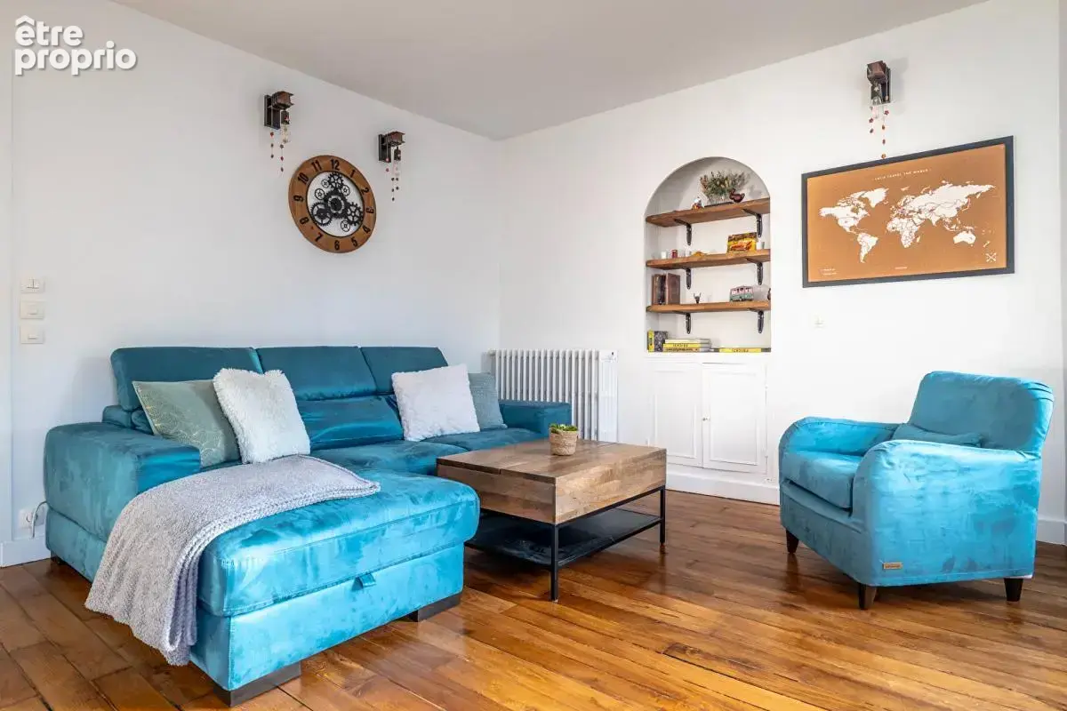 Appartement à vendre Paris 13e 3 pièces - Métro Tolbiac / Place d'Italie / Maison Blanche - photo 2
