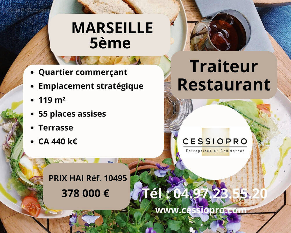 Commerce à MARSEILLE-5E