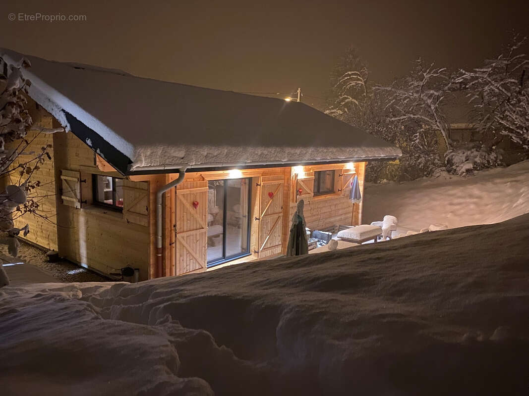 Choux : chalet indépendant de 60m2 construit en 2025. - photo 2