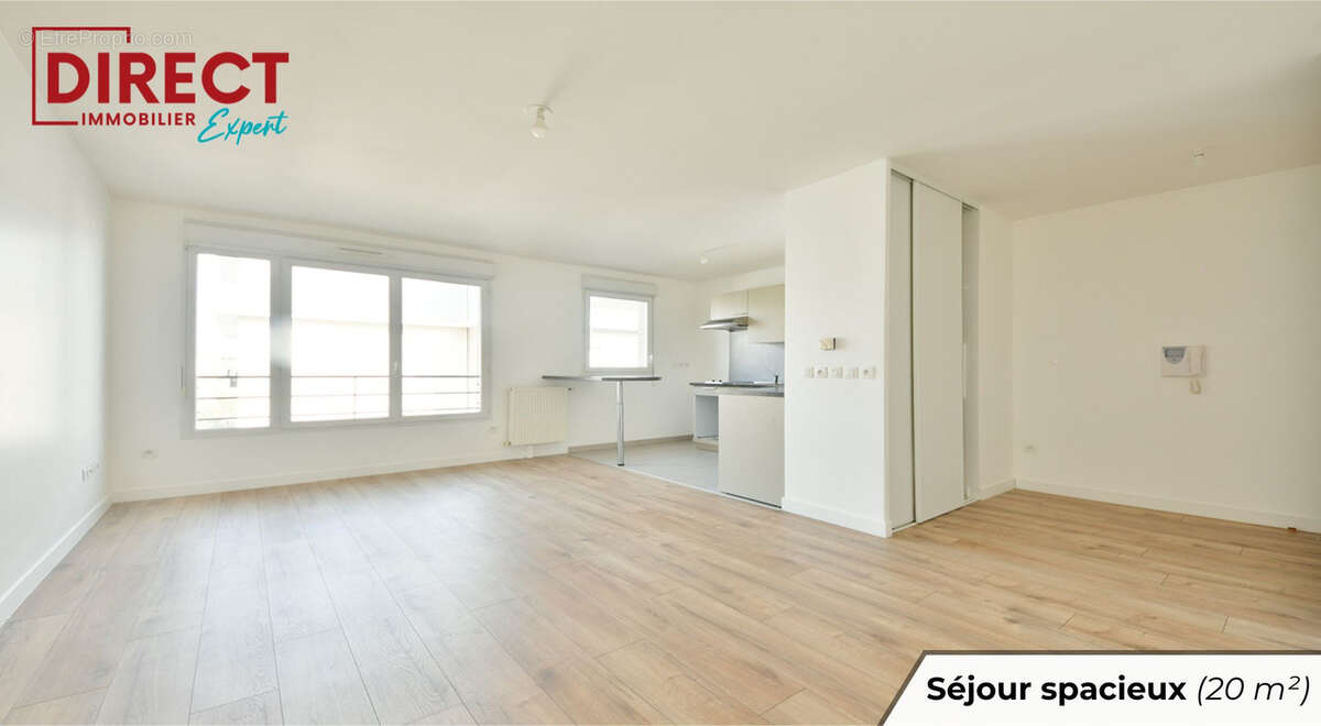 Creteil - pointe du lac : app 2p + parking + cave - photo 2