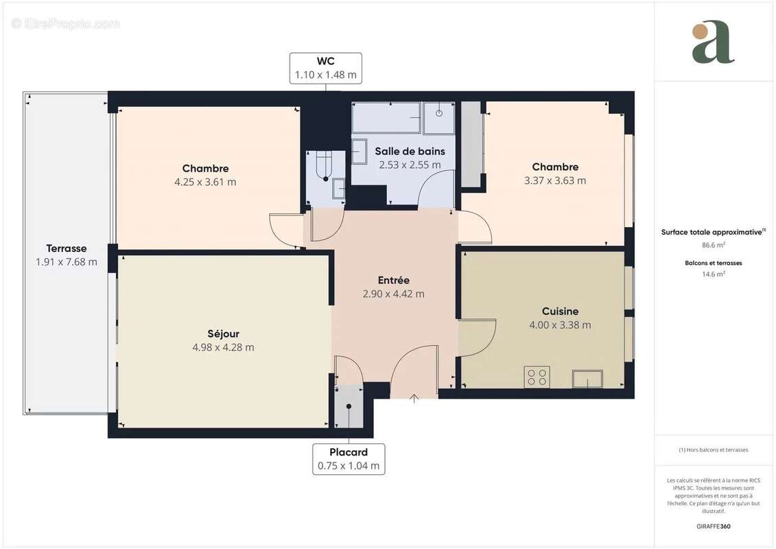 Appartement à LYON-4E