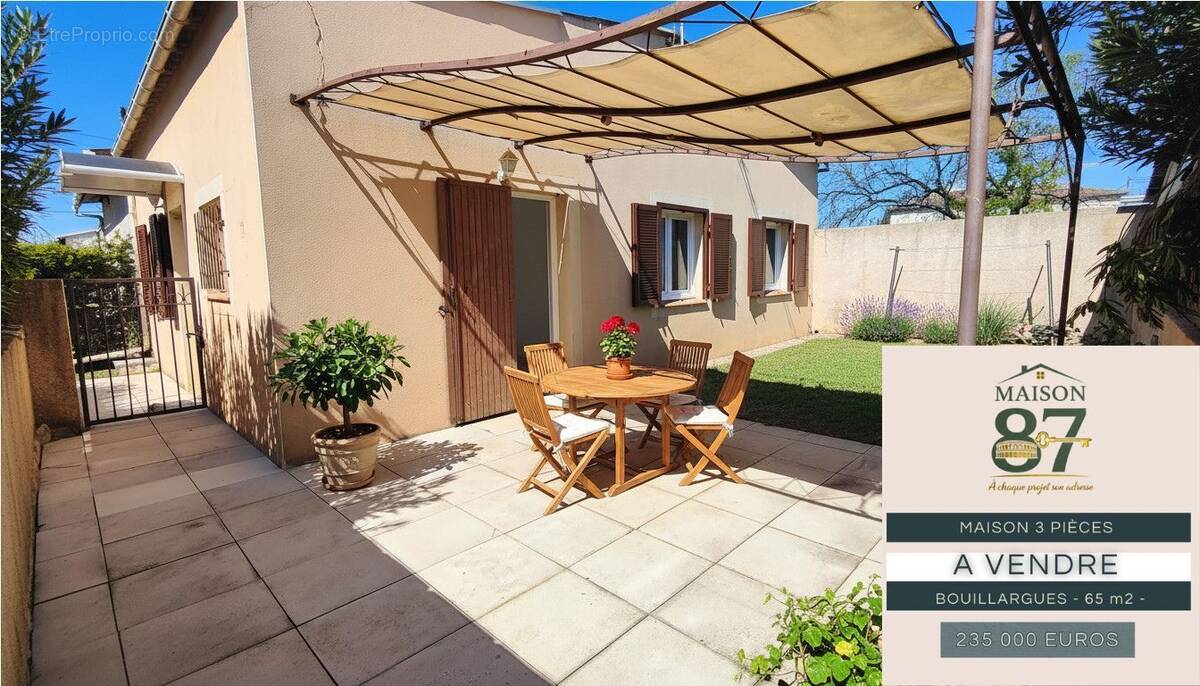 Maison à BOUILLARGUES