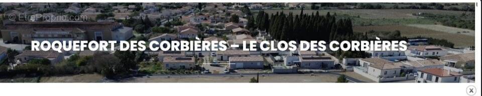 Terrain à ROQUEFORT-DES-CORBIERES