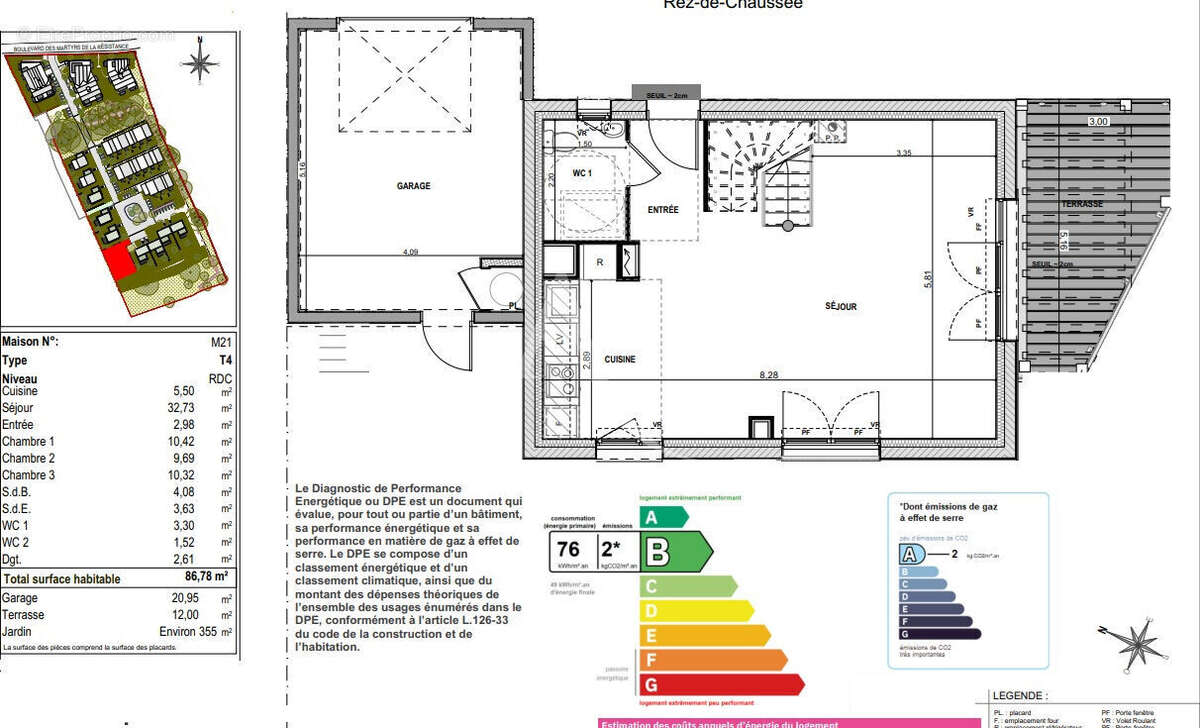 Appartement à COUERON
