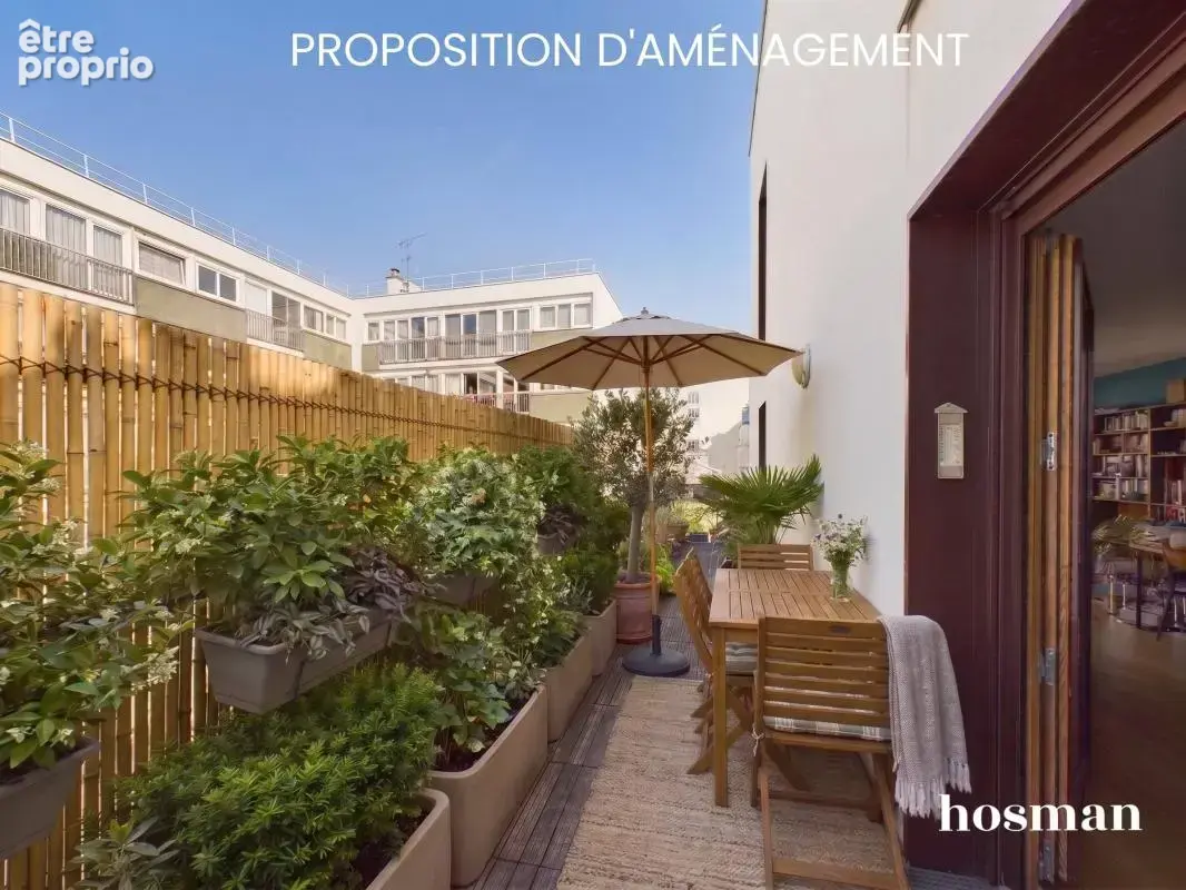 Bel appartement 3 pièces 72 m² avec grande terrasse - Rue de Nantes, Paris 19ème - photo 10