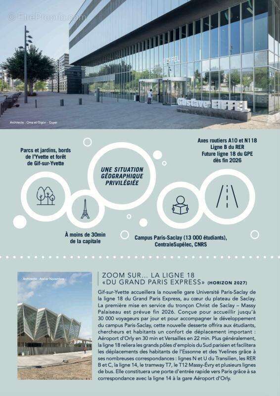 Appartement à GIF-SUR-YVETTE