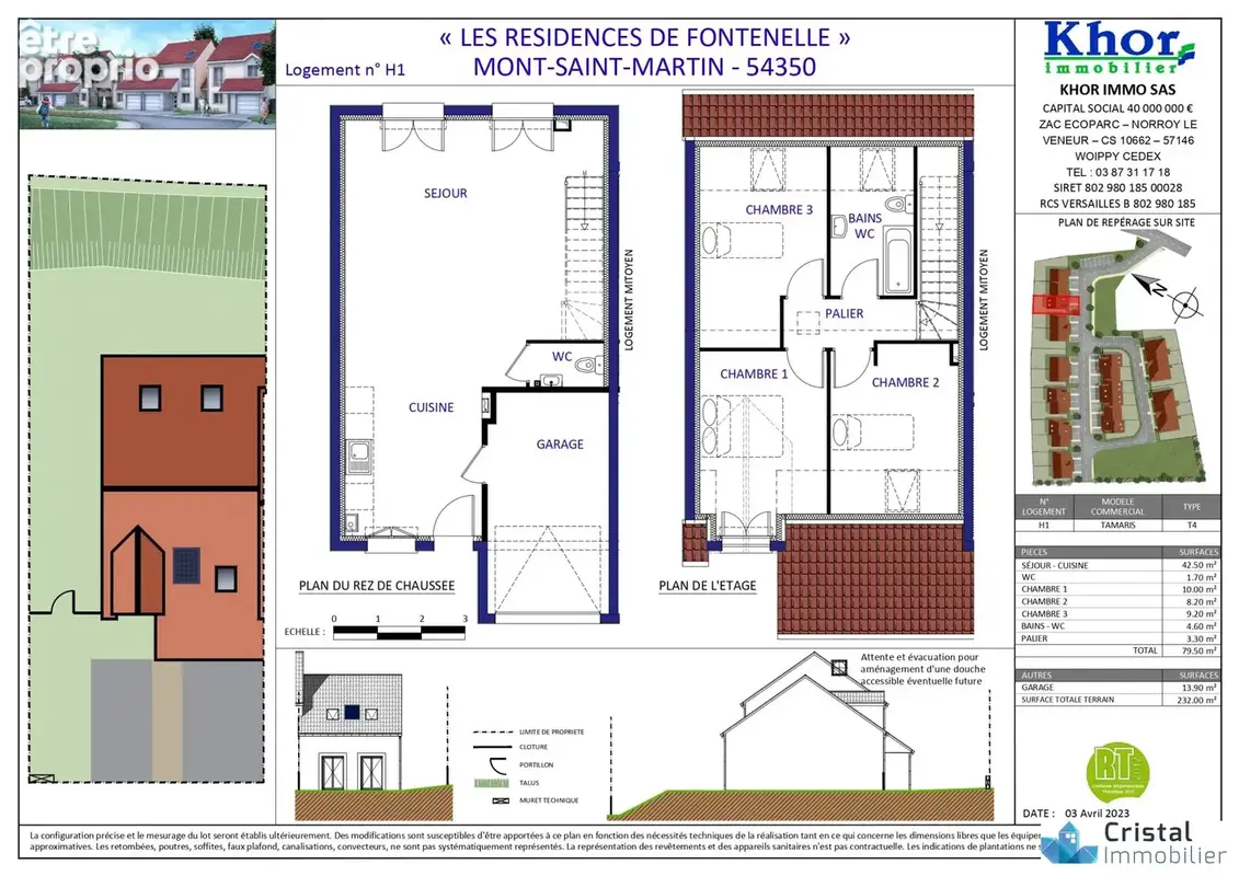 Maison 5 pièces 79 m² à vendre à Mont-Saint-Martin (54350) - photo 2