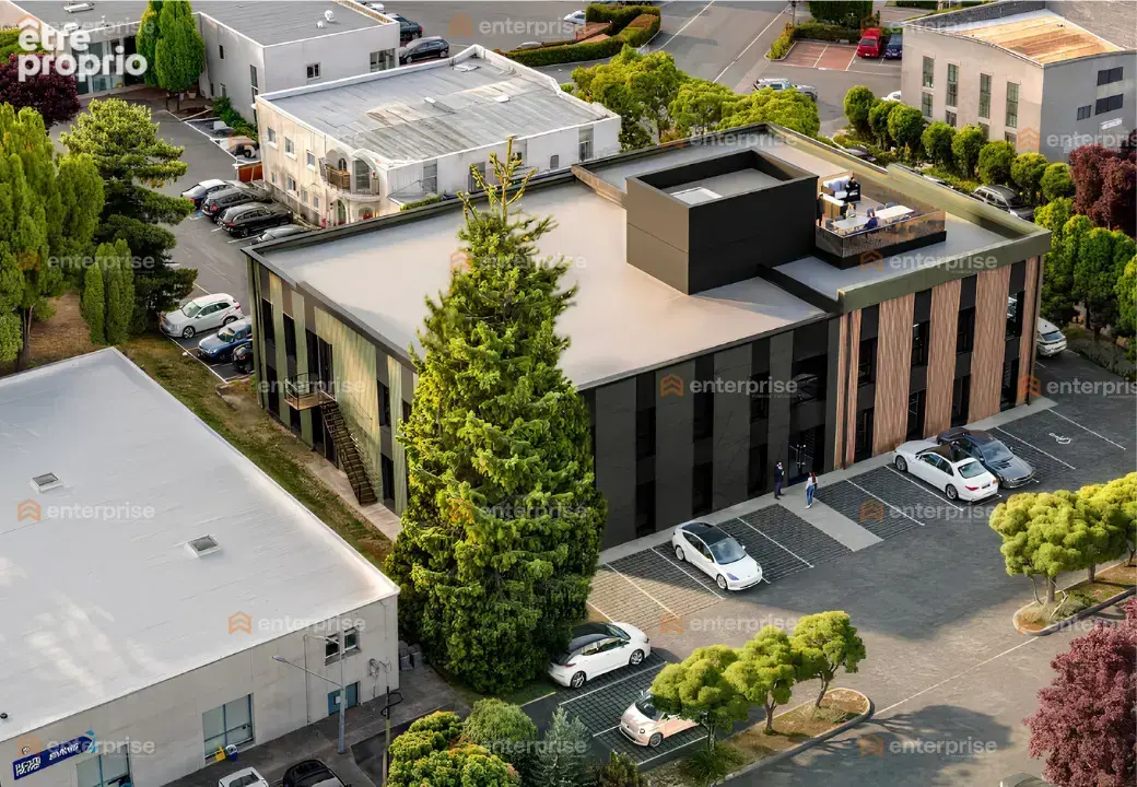 A vendre - plateaux de bureaux neufs - 971m2 (div 99m2) - marcq en baroeul- grands boulevard - photo 2