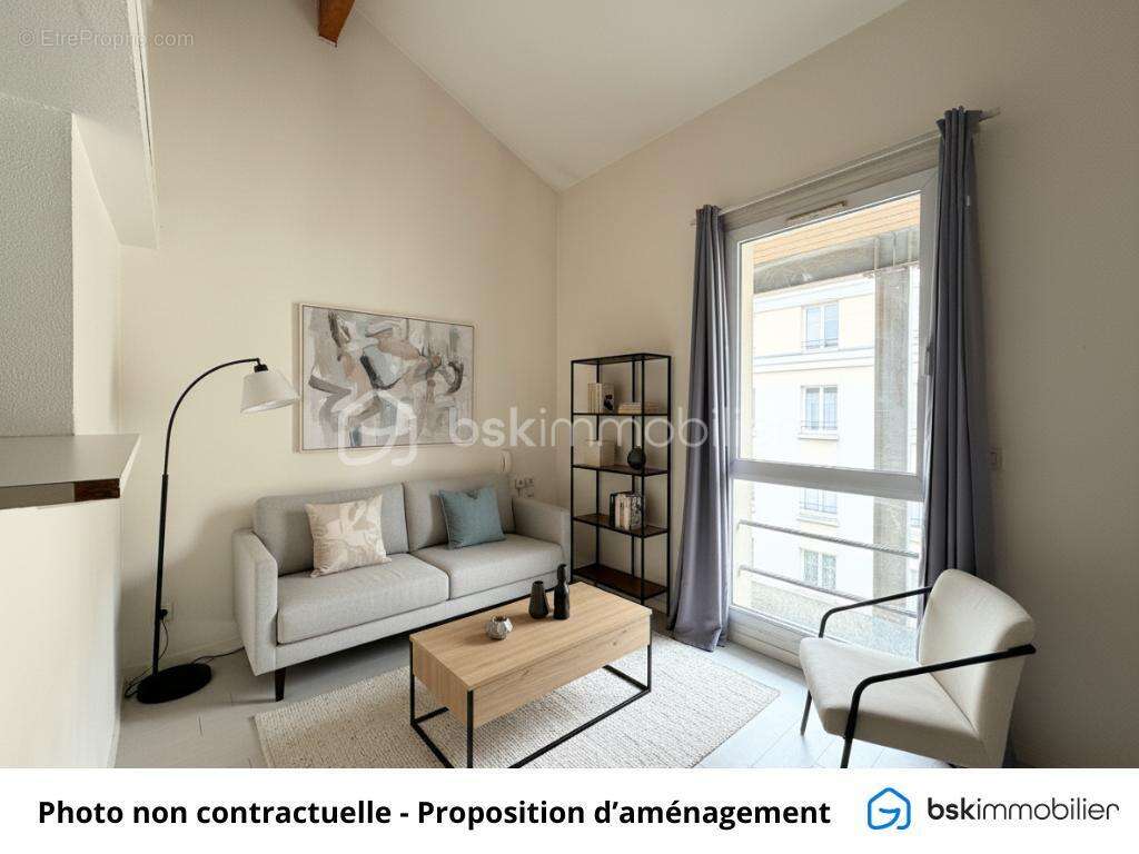 Charmant studio avec mezzanine – Dernier étage – Cœur de Bussy-Saint-Georges - photo 4
