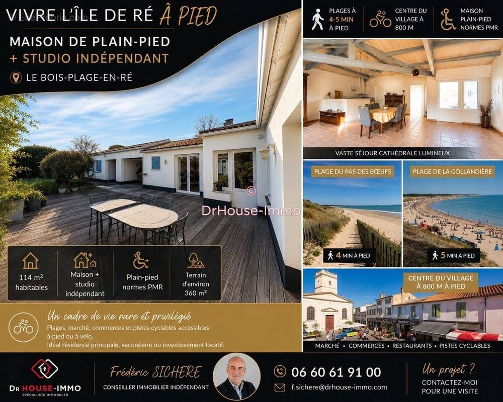 Maison à LE BOIS-PLAGE-EN-RE