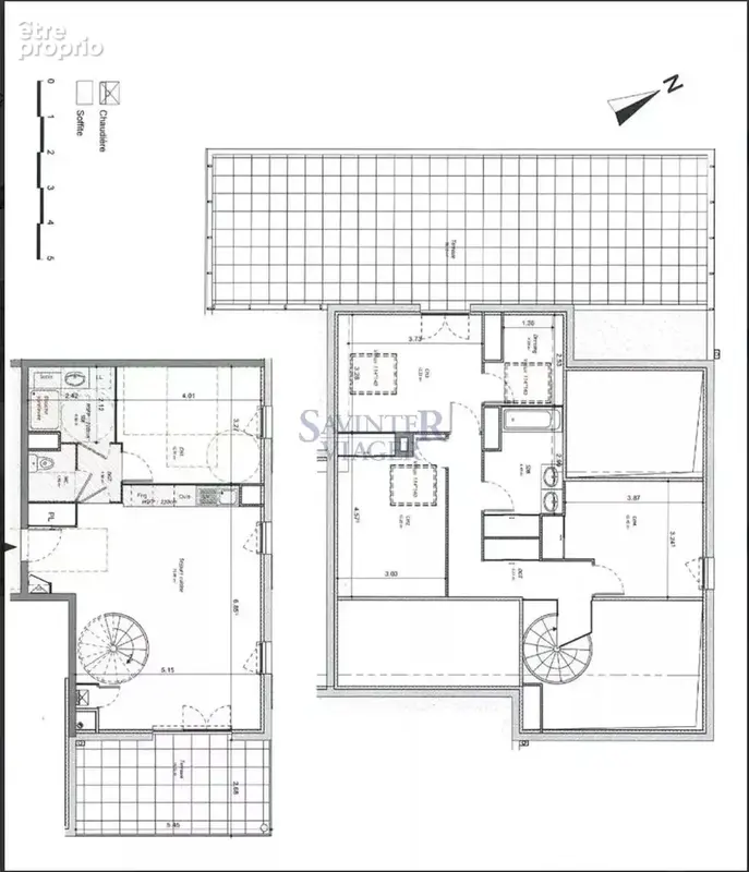 Attique T5 en duplex, 2 grandes terrasses, 2 garages – Bonneville- libre de suite - photo 28