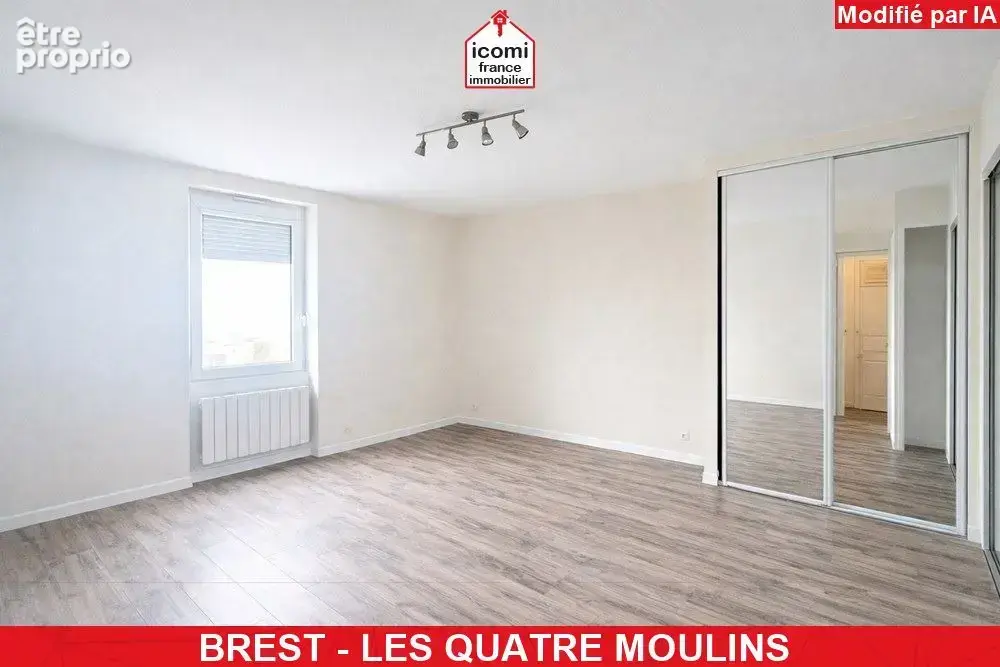 Finistere - brest (29200) - a vendre - appartement studio de 25 m² avec vue mer dernier etage en dalle beton - excellent dpe : b - photo 5