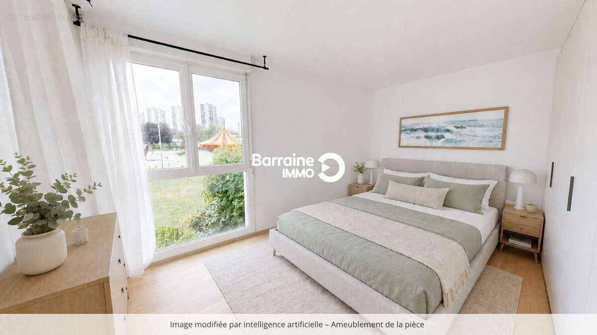 A vendre le phare de l'europe appartement t3 71.88 m² habitables 2 chambres rez de jardin - photo 7