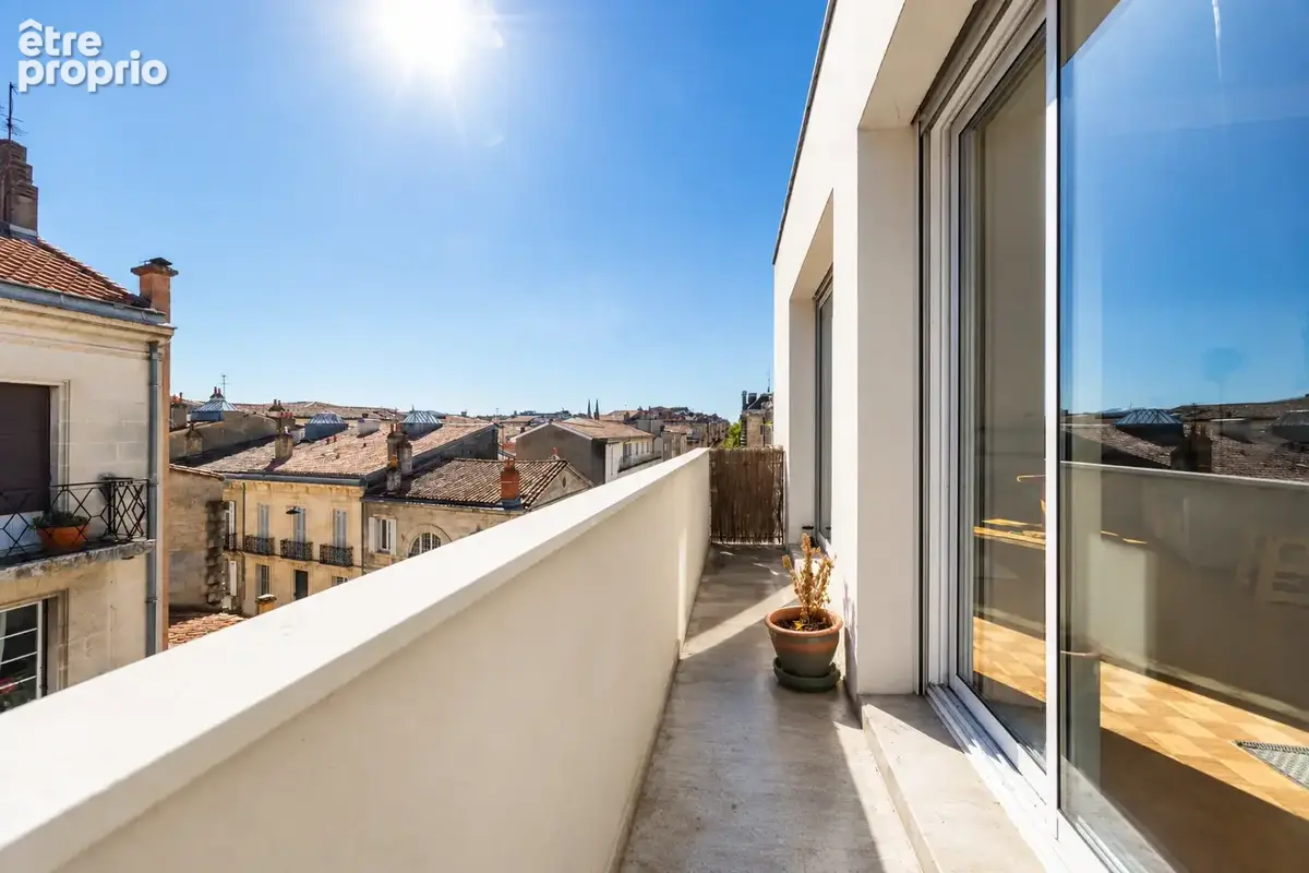 Bordeaux appartement très lumineux, 2 chambres, balcons - photo 3