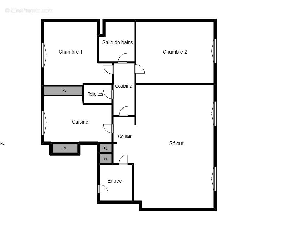 Appartement à PARIS-16E