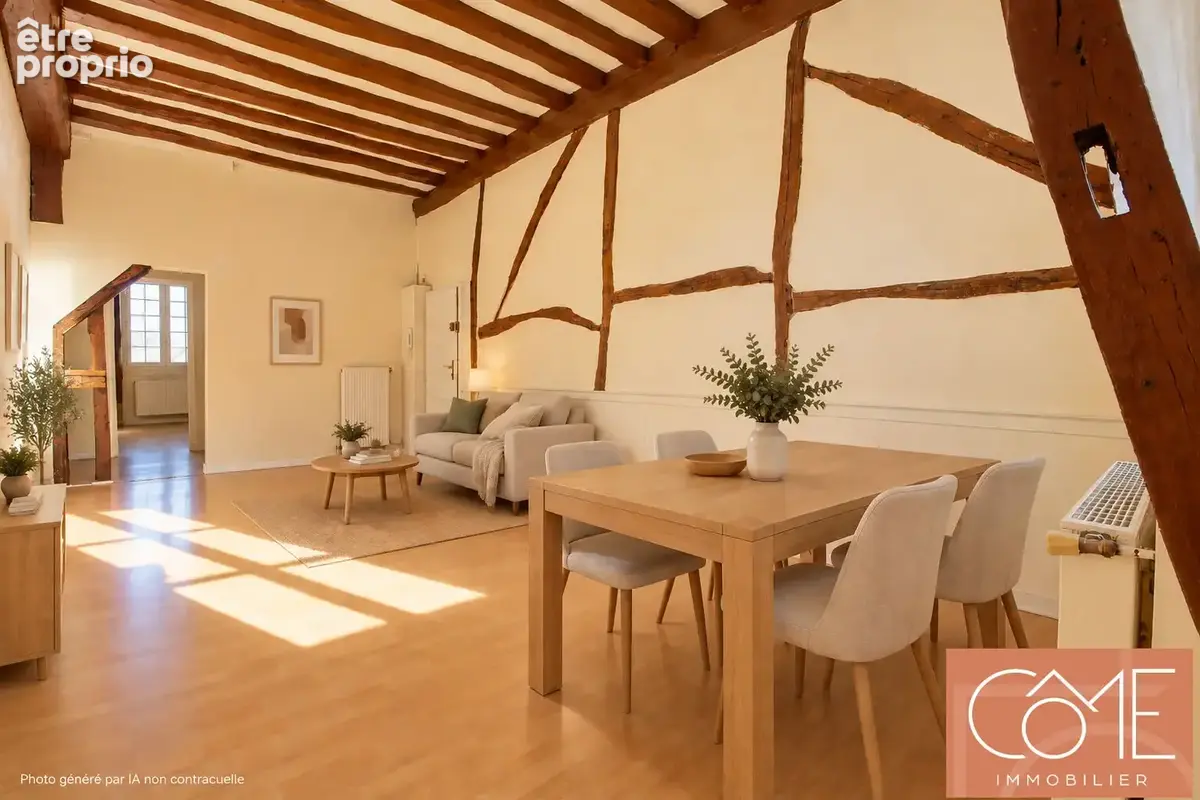 En exclusivite chez côme immobilier rennes -  appartement t2 - dernier etage - 45,35m² - centre historique de rennes - proche re - photo 2