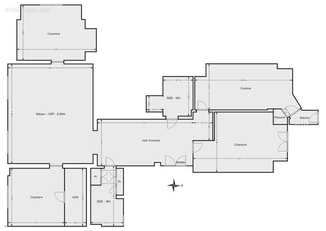 Appartement à PARIS-16E