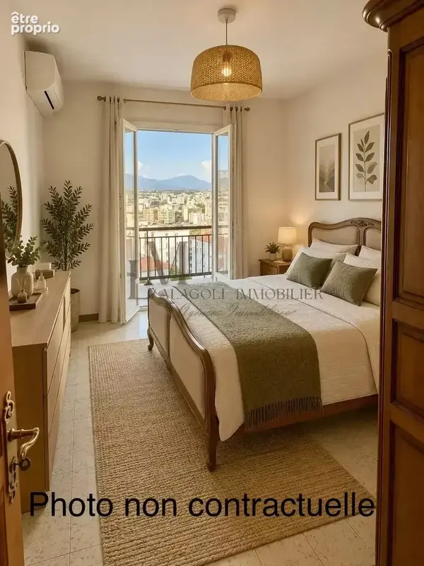 Ajaccio - appartement t4 traversant - vue mer - parking - photo 14