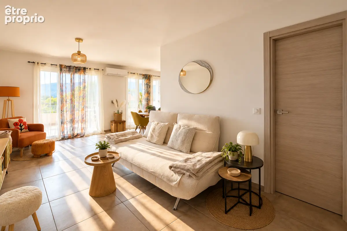 LUCCIANA - Appartement T3 avec terrasse de 21 m² - Vue dégagée - photo 2