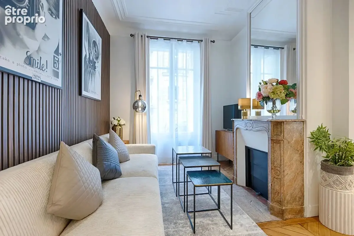 Appartement Paris 4 pièce(s) 55 m2 loi Carrez - photo 4