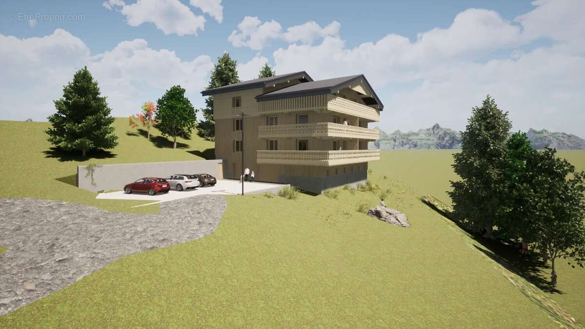 Appartement type 6 duplex - a vendre - chatel - photo 4
