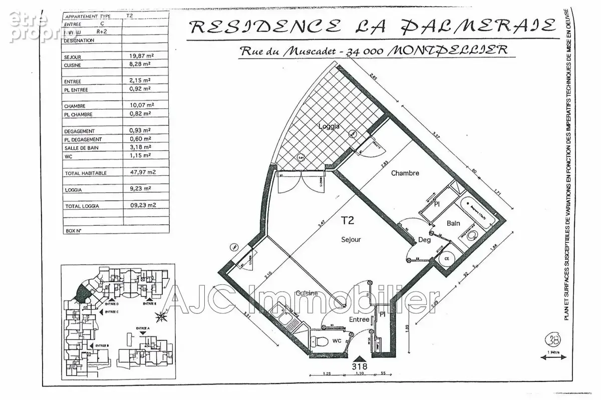 Appartement 48 m² à Montpellier  - photo 5