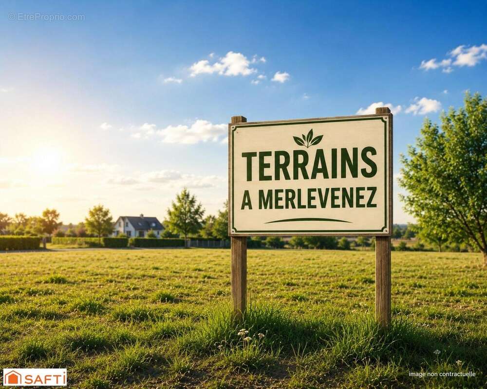 Photo 1 - Terrain à MERLEVENEZ