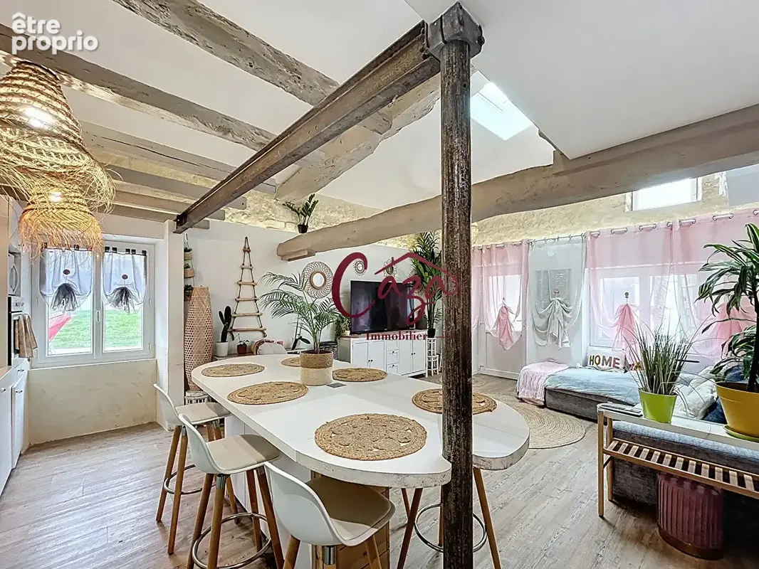 Maison en pierre renovee / 80 m2 - bonnetan - photo 6