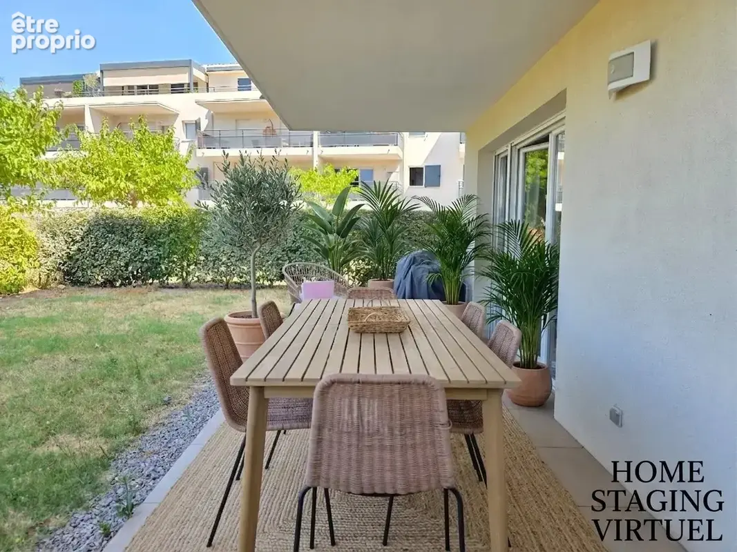 APPARTEMENT - REZ DE JARDIN -  2 chambres - jardin  - parking - photo 3