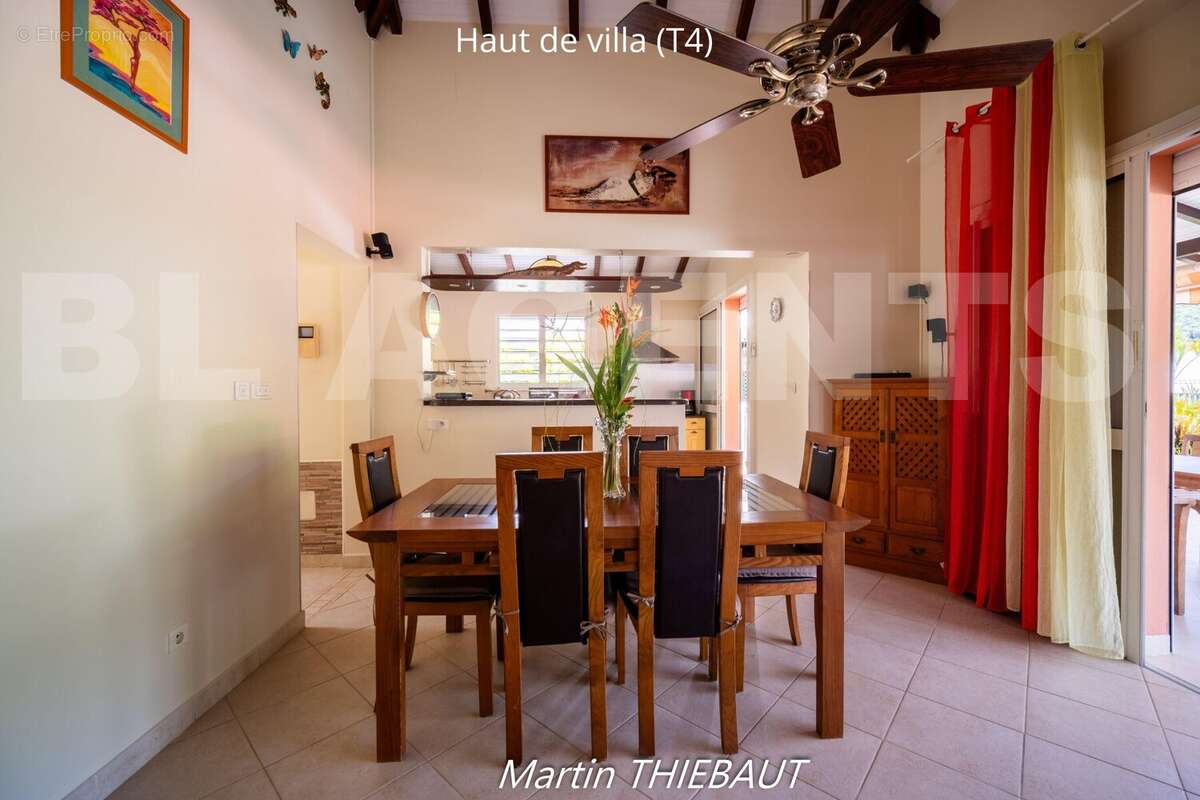 Salle à manger T4 LE Marin - Maison à LE MARIN