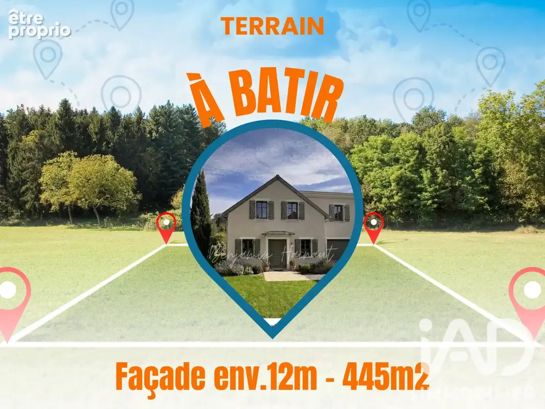 Photo 1 - Terrain à JOUY-LE-CHATEL
