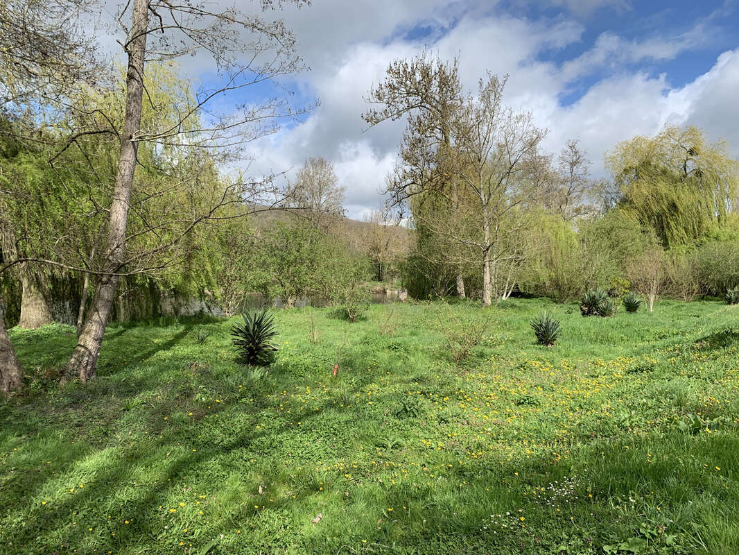 Magnifique terrain de loisirs arboré au bord de l'Eure ! à 2 mn d' Anet - photo 6