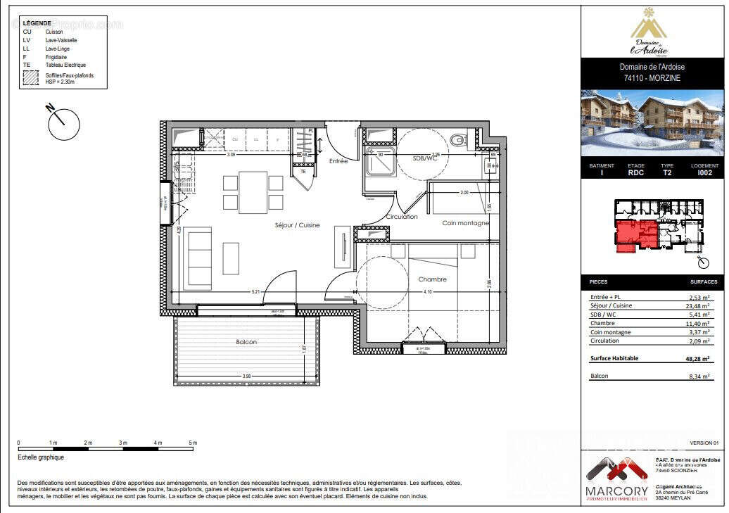 Appartement à MORZINE